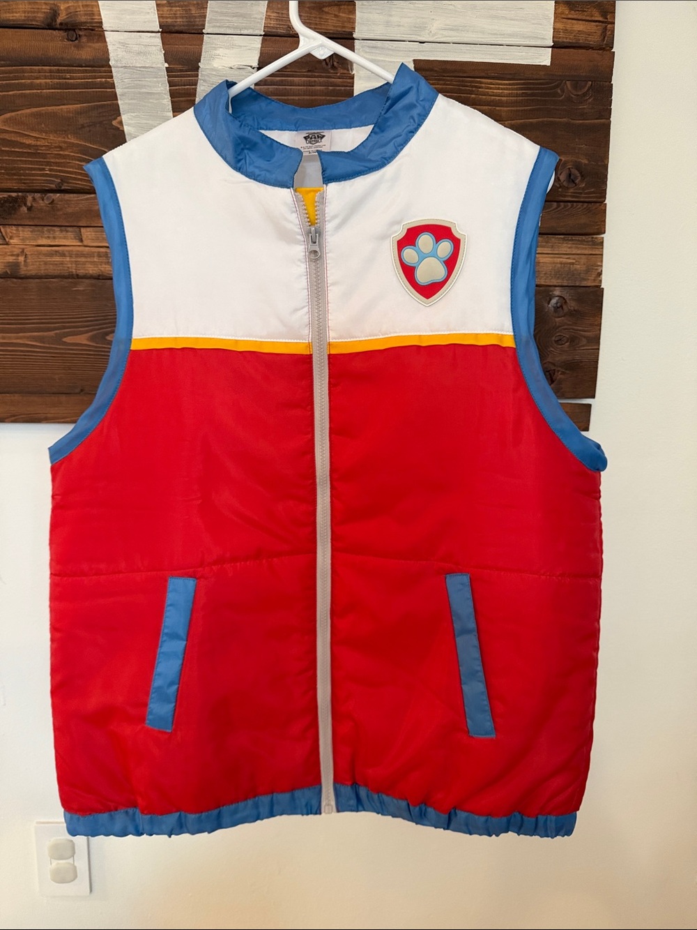 Paw Patrol Light Blue & White Jacket Collar